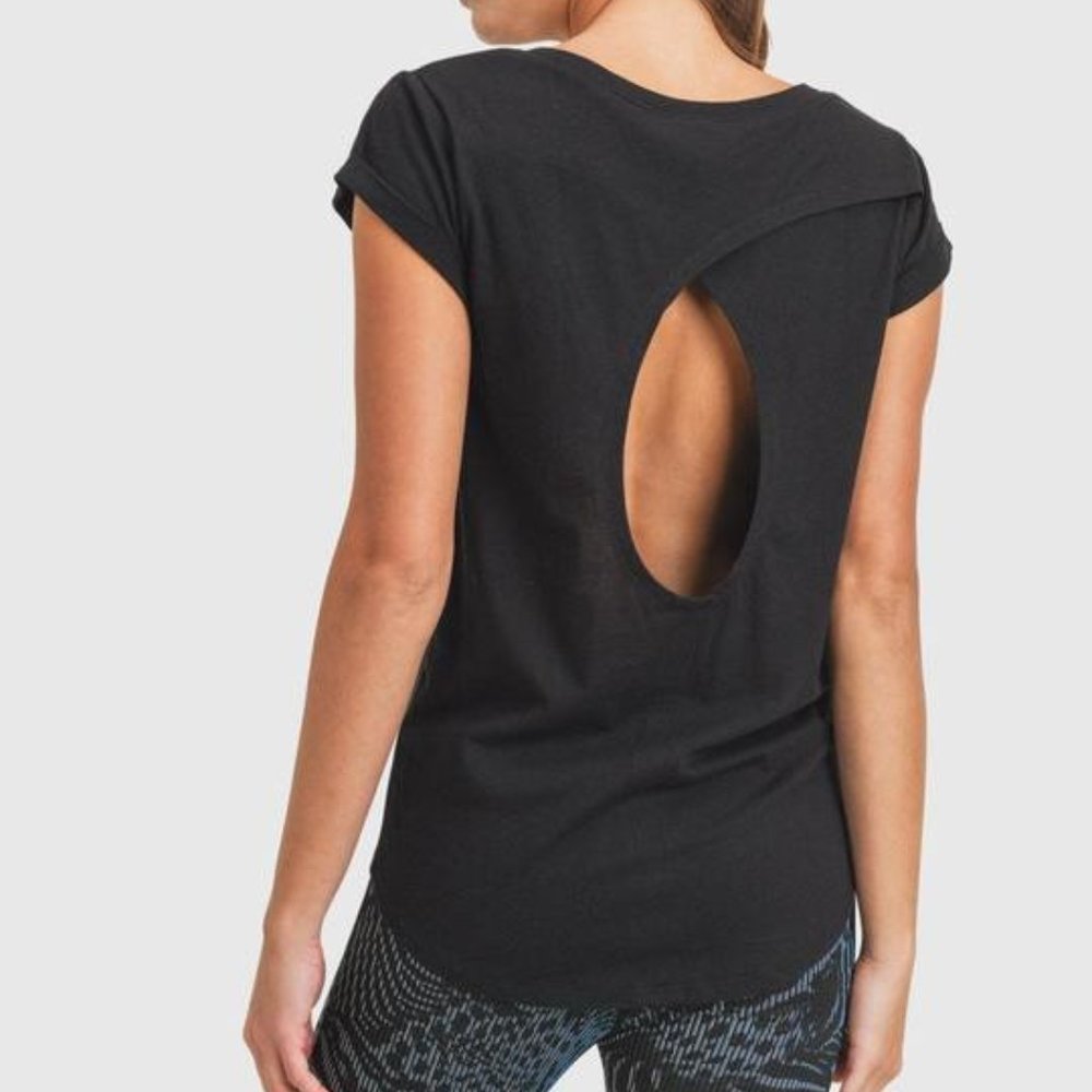 The Cut-Out Back Athleisure Top